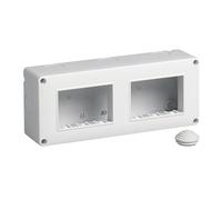 Vimar 14827 Plana Contenitore da parete IP40, 6 moduli Eikon, Arké e Plana (3+3 in orizzontale)