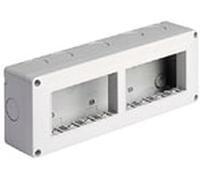 Vimar scatole di superficie - Scatola ip40 6 modulo 3x2 orizzontale serie piatta