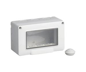 Vimar 14904 Scatola elettrica stagna, 4 moduli, Eikon, Arké e Plana