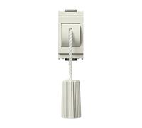 Vimar Pulsante 16083.B 1P NC 10A tirante bianco