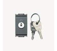 VIMAR Interruttore 2P 16AX e chiave unif grigio