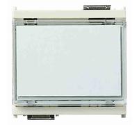 VIMAR - 16190.B Pulsante targh. 1P NO 10A 12-24V bianco