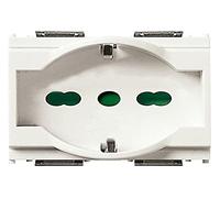 VIMAR PRESA 2P+T 16A UNIVERSALE BIANCA 16211.B
