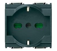 PRESA SCHUKO BIPASSO 10/16A VIMAR IDEA 16211