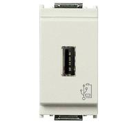 Vimar Idea 16292.B Unit Alimentazione Usb 5V1,5A 1M Bianco