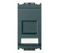 VIMAR - 16358.8 Presa RJ45 Netsafe Cat5e UTP grigio