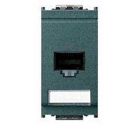 VIMAR - 16359.6 Presa RJ45 Netsafe Cat6 UTP 110 grigio