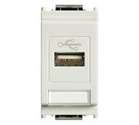 Vimar 16368.B Serie Idea Presa standard USB (no unit alimentazione), morsetti a