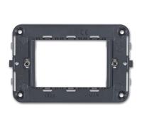 Vimar 16723 Supporto 3 Moduli Arkè Idea, 2 viti Fissaggio Incluse in Omaggio