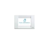 Placca Classica 3M bianco Vimar Idea 16733.01