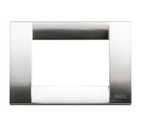 Placca Classica 3M nichel spazzolato Vimar Idea 16733.34