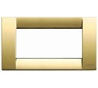 VIMAR - 16734.32 Placca Classica 4M oro lucido