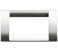 Placca Classica 4M nichel spazzolato Vimar Idea 16734.34