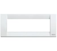 VIMAR 16736.01 PLACCA CLASSICA METALLO 6M BIANCO