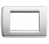 VIMAR - 16753.21 Placca Rondo 3M argento metall.