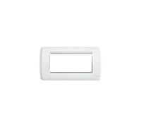 VIMAR IDEA PLACCA RONDÒ 4 MODULI BIANCO 16754.01