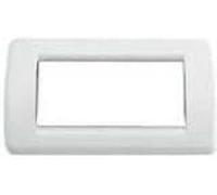 Placca Rondò 4M bianco brillante Vimar Idea 16764.01