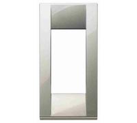 VIMAR - 16781.21 Placca Classica 1M pann.argento met