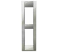VIMAR - 16782.21 Placca Classica 2M pann.argento met