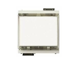 Vimar 17020.B Idea Modulo Stretto Pulsante Targhetta Portanome 1P No 10A 12-24V