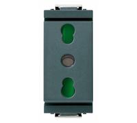 VIMAR 17033 - PRESA 2P+T 16A P17/11 GRIGIO