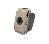 Vimar 17066.01.B Idea Modulo Stretto Presa Tv-Rd-Sat Diretta 1Db Maschio Bianco