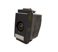 Vimar 17066.10 Idea Modulo Stretto Presa Tv-Rd-Sat Passante 10Db Maschio Grigio