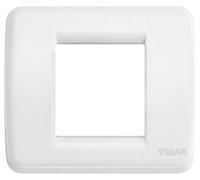 Vimar 17093.01 Idea Placca Rond 1/2 Moduli Bianco