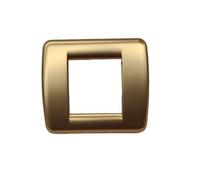 Vimar 17093.33 Idea Rond' 1-2 Moduli Metallo Oro Opaco
