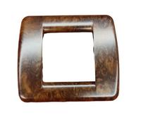 Vimar 17093.41 Idea Placca Rond 1/2 Moduli Radica Noce