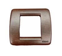Vimar 17093.55 Placca Rondo 1-2 Moduli Noce
