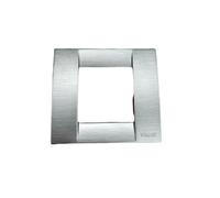 Vimar 17097.48 Placca Classica 1-2 Moduli Grigio Satinato Modulo Ridotto