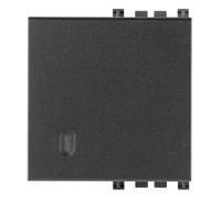 Vimar 19022 Arké Tasto 2 moduli, illuminabile, grigio