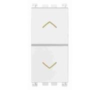 VIMAR - 19062.B Due pulsanti interblocc.NO+NO 10A bianco