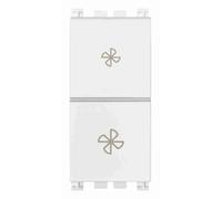 VIMAR - 19063.B Commutatore 2P 10AX fan-coil bianco
