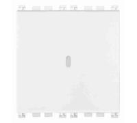 VIMAR - 19108.2.B Pulsante 1P NO 10A assiale 2M bianco