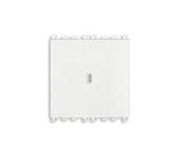 Vimar 19113.2.B Arké Invertitore 2M 1 polo 16AX assiale illuminabile bianco