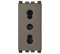 Presa 2P+T 16A Vimar Arkè Metal 19203.M