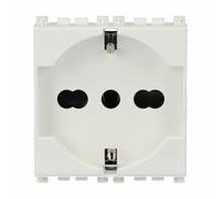 Presa 2P+T 16A universale vimar arkè 19210.B bianco