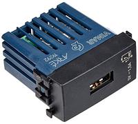 Unità alimentazione Vimar Arke USB 5V 1,5A 1 modulo grigio scuro 19292