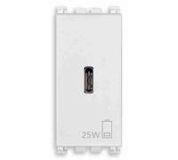 VIMAR - 19292.C.25.B Alimentatore USB C PD 25W bianco