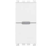 VIMAR 19591.B Arké comando IoT VIEW Wireless, controllo locale, tecnologia Bluetooth 5.0, illuminazione a LED RGB con regolazione di intensità