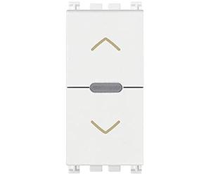 Vimar 19594.B Arké Comando connesso VIEW Wireless con uscita a relè, per tapparella con lamelle orientabili, controllo da remoto, doppia tecnologia Bluetooth 5.0 e Zigbee 3.0