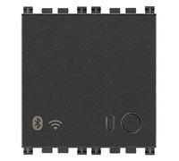 Vimar 19597 Arké Gateway connesso IoT Bluetooth Wi-Fi per integrazione, configurazione, supervisione di VIEW Wireless, mediante Cloud e App, 2 moduli