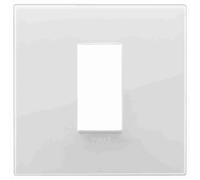 VIMAR - 19641.B66 Placca Classic 1M Reflex ghiaccio t.look