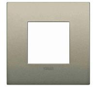 VIMAR - 19642.13 Placca Classic 2M champagne matt
