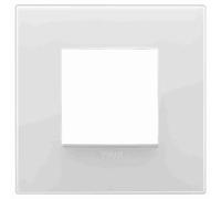 VIMAR - 19642.66 Placca Classic 2M Reflex ghiaccio