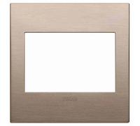 VIMAR - 19648.11 Placca Classic 3M BS rame spazzolato