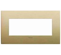 VIMAR - 19649.12.01 Placca Classic 5M BS ottone spazzolato