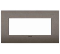 VIMAR - 19649.80 Placca Classic 5M BS Metal